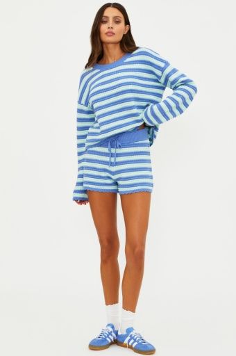 balboa short SAPHIRE SEA STRIPE