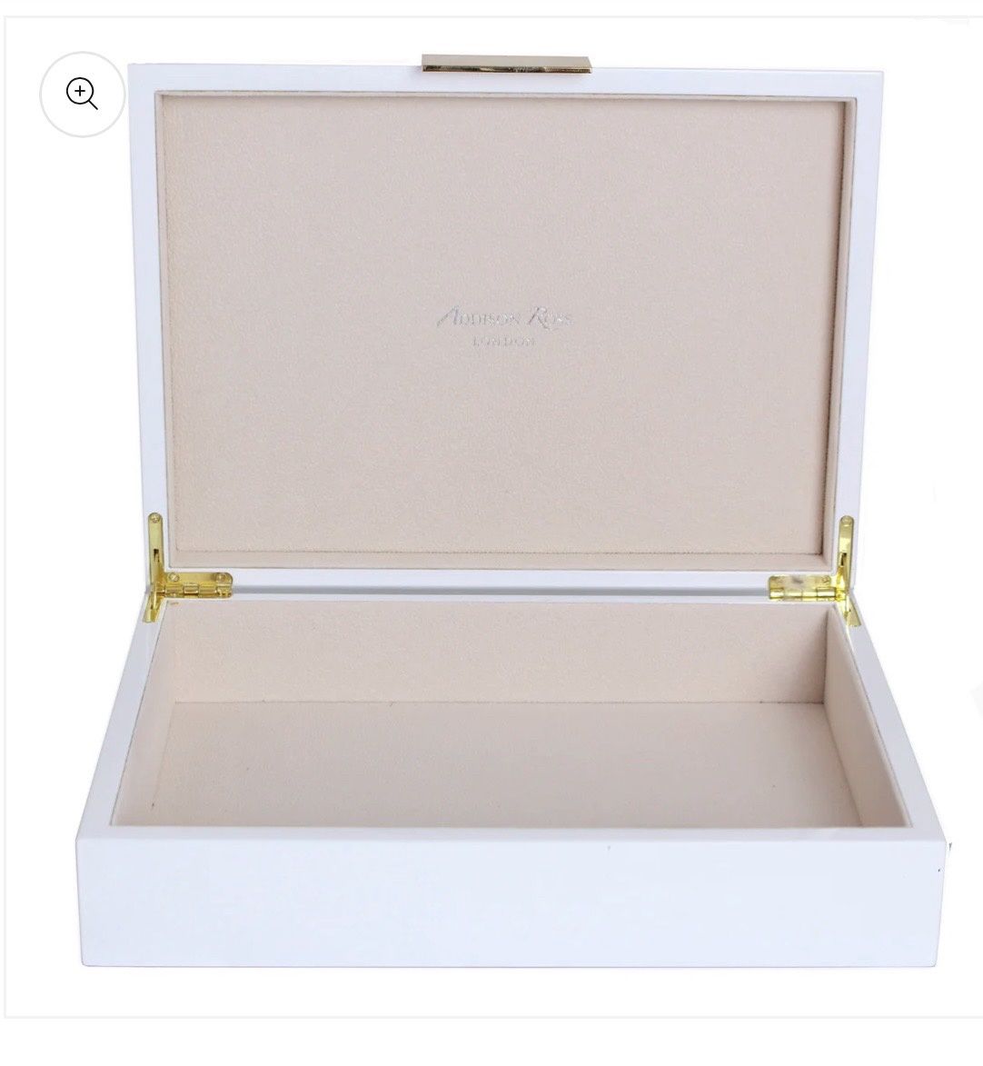 Box White &amp; Gold 8x11