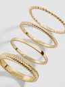 Mamie Gold Ring Set