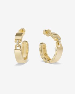 Ashley Lock Hoops 1"