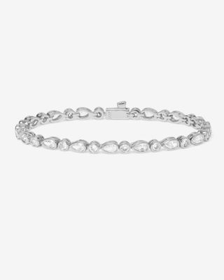 Isla Tennis Bracelet silver