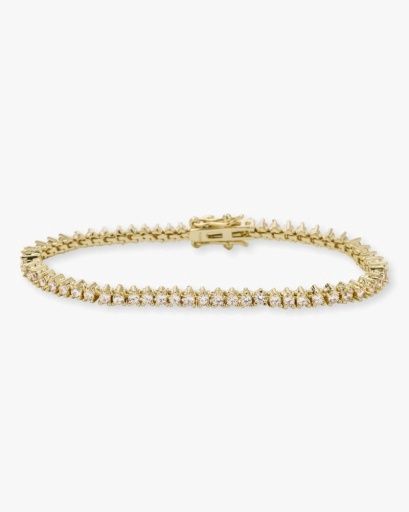Baby Not Your Basic Tennis Bracelet, Size: 7.5