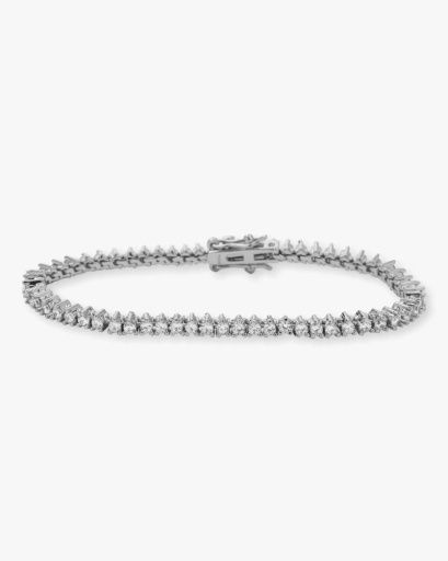 Baby Not Your Basic Tennis Bracelet silver
