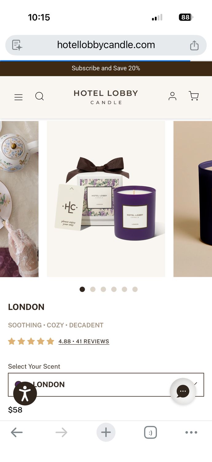 London Candle