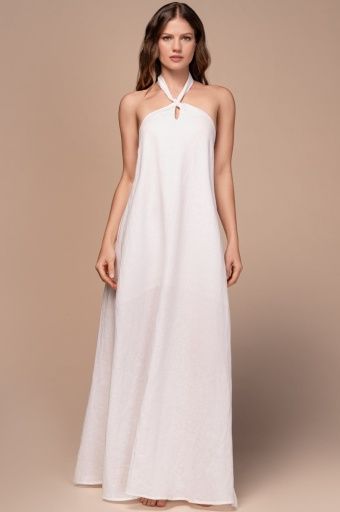 SABRINA dress, Colour: IVORY LINEN, Size: S