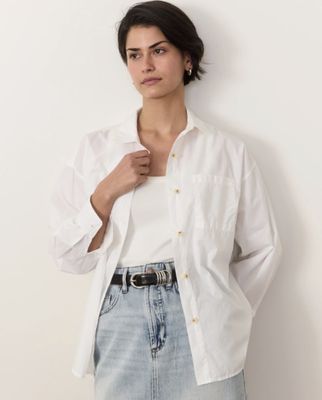 Jane Relaxed Shirt in Cali Poplin