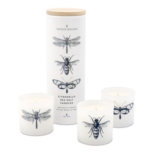 Citronella Sea Salt Votive Set