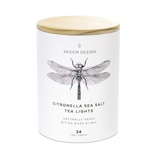 Citronella Sea Salt Tea Lights
