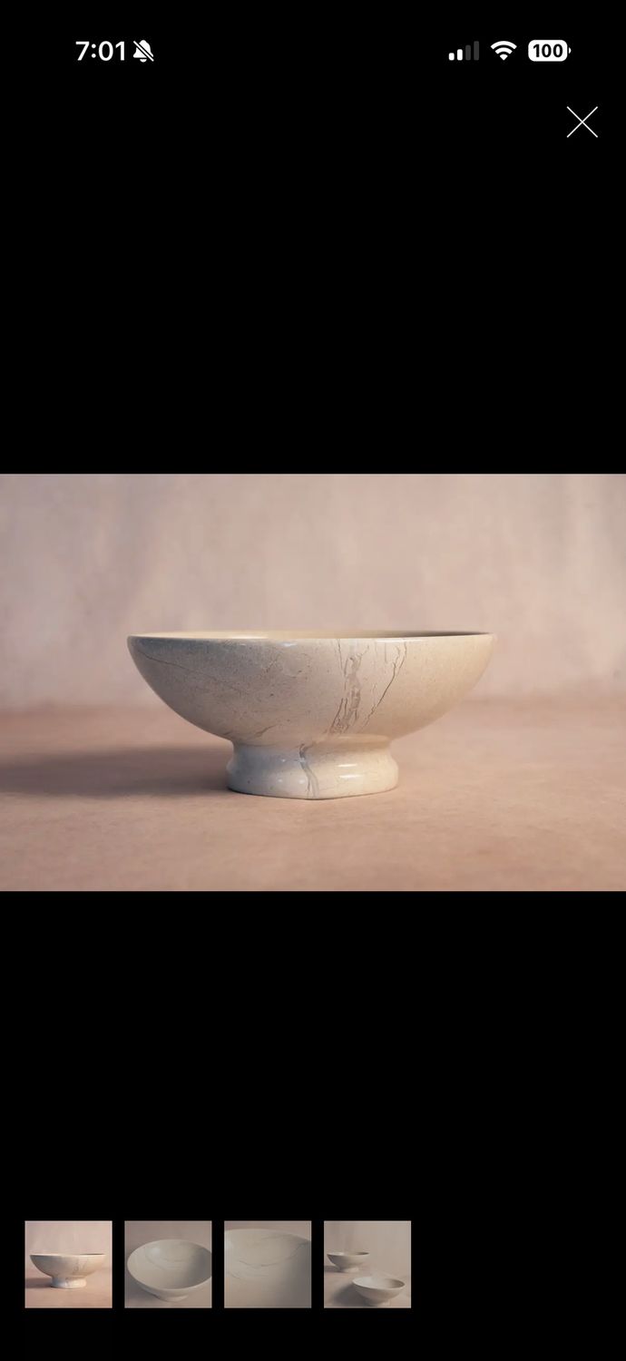 classic pedestal bowl