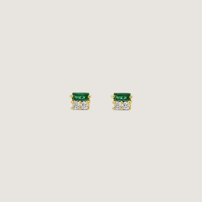After Hours Earrings - Emerald