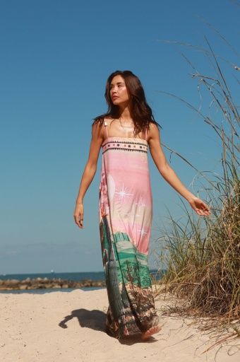 CELESTE Dress, Colour: DESERT, Size: S