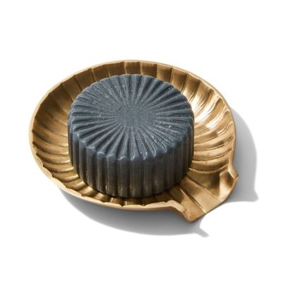 Sweet Balsam Gilded Bar Soap with Brass Dish