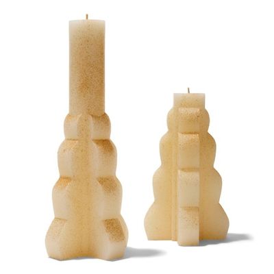 Spiced Citrus Merriment Shimmering Tapers