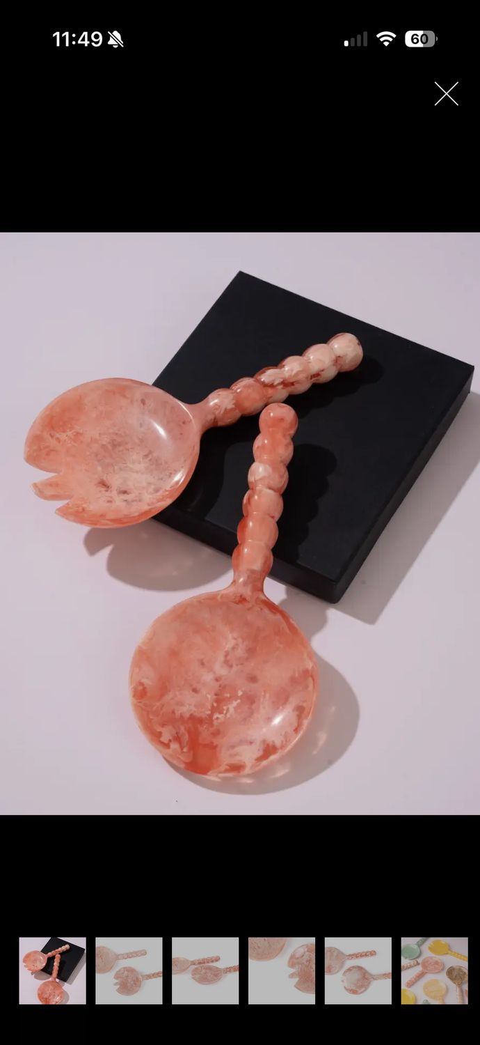 resin salad server