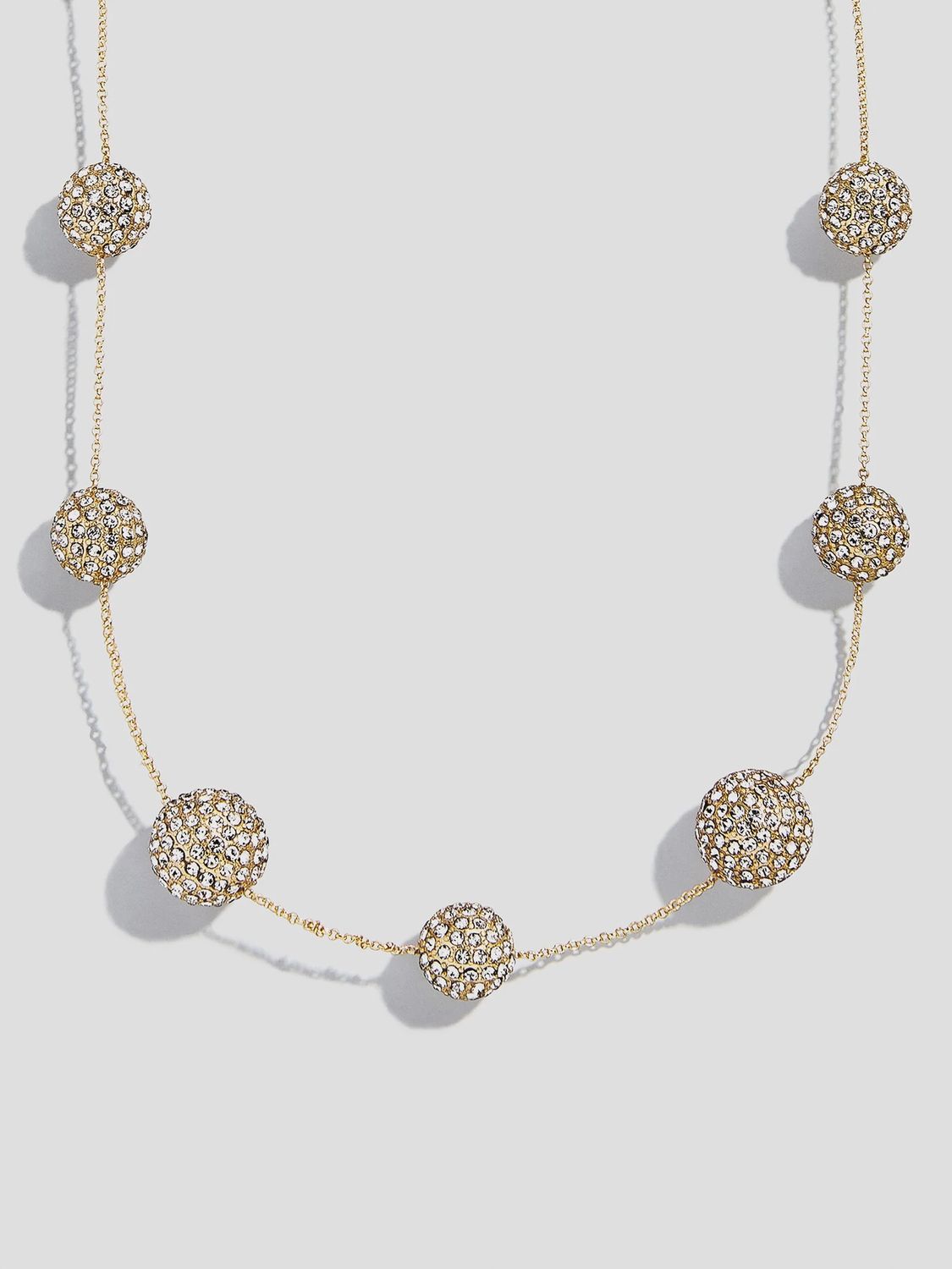 Blair neckalace-gold pave