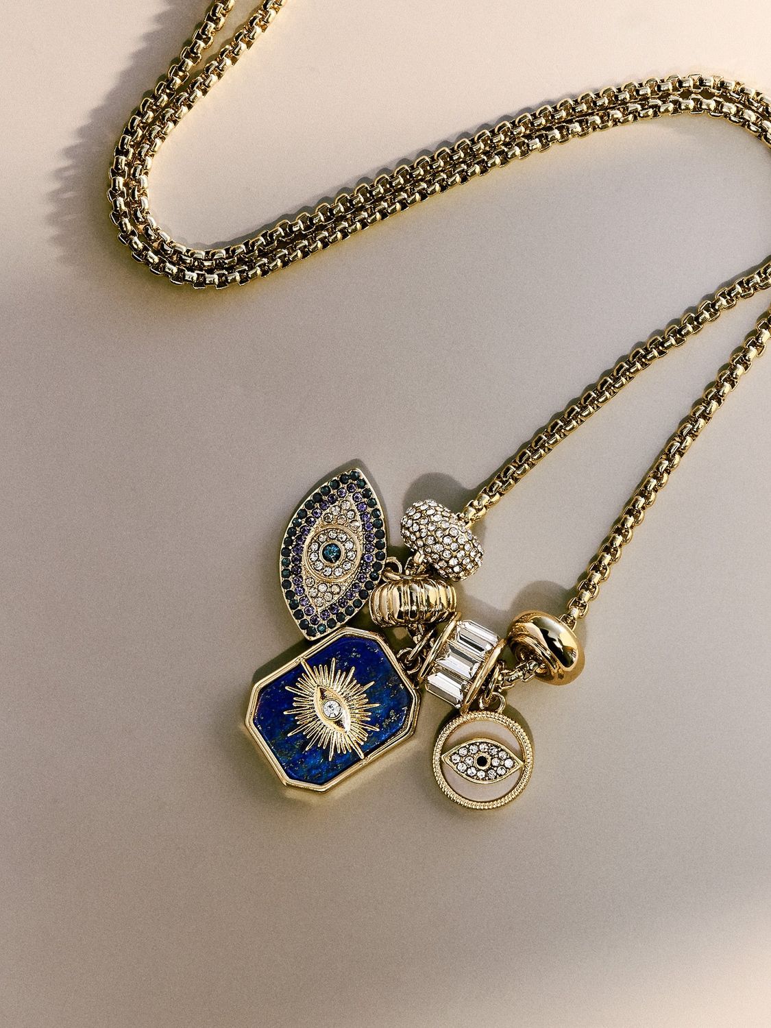 Evil Eye charm necklace