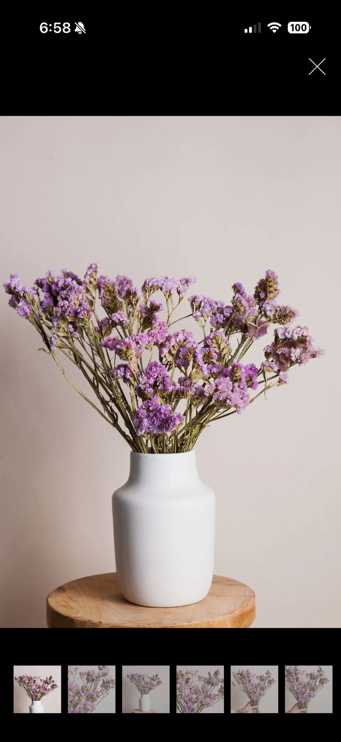 lavender statice bouquet