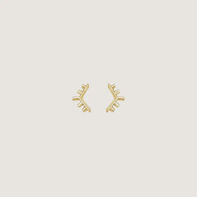 Sunrise Earrings - Gold
