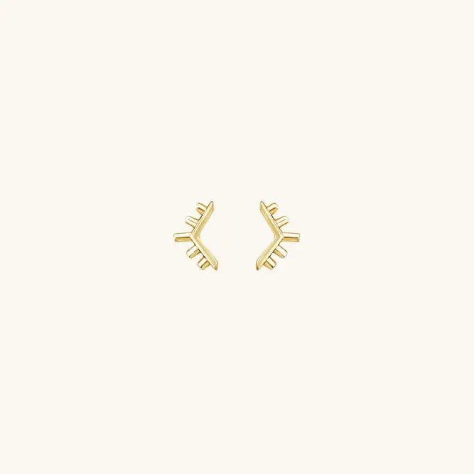 Sunrise Earrings - Gold