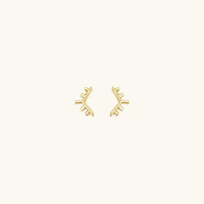 Sunrise Earrings - Gold