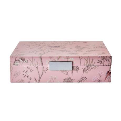 Pink Large Chinoiserie Jewerly Box