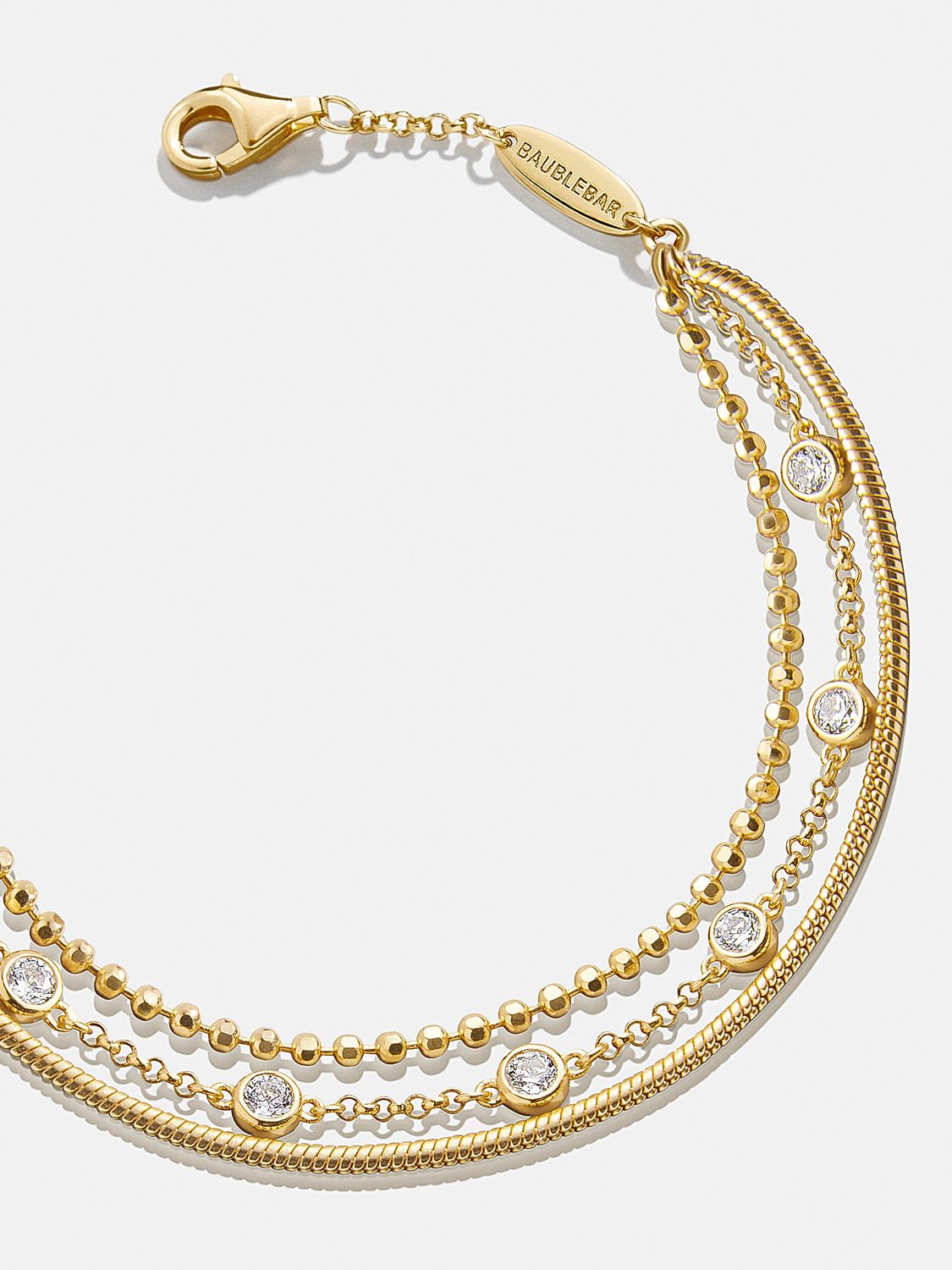 Skye 18K Gold Layered Bracelet
