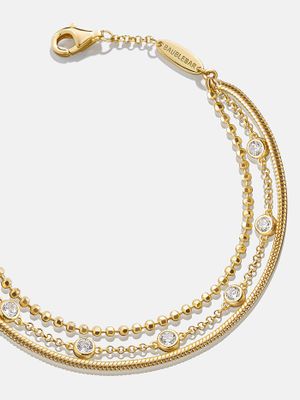 Skye 18K Gold Layered Bracelet