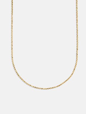 Stephanie 14K Gold Necklace - Gold