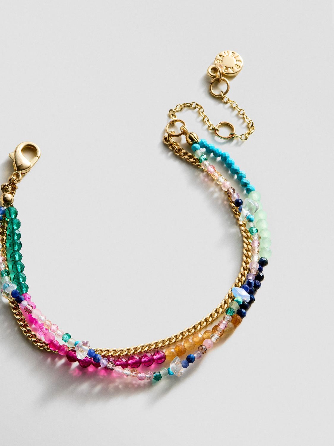 Rowan Semi-Precious Layered Bracelet - Santorini