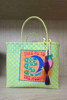 Snake in The Moon Zuncho Handbag Medium