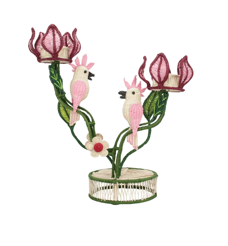 Jungle Melody Candle Holder