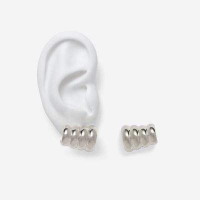 Scala Earrings - Silver