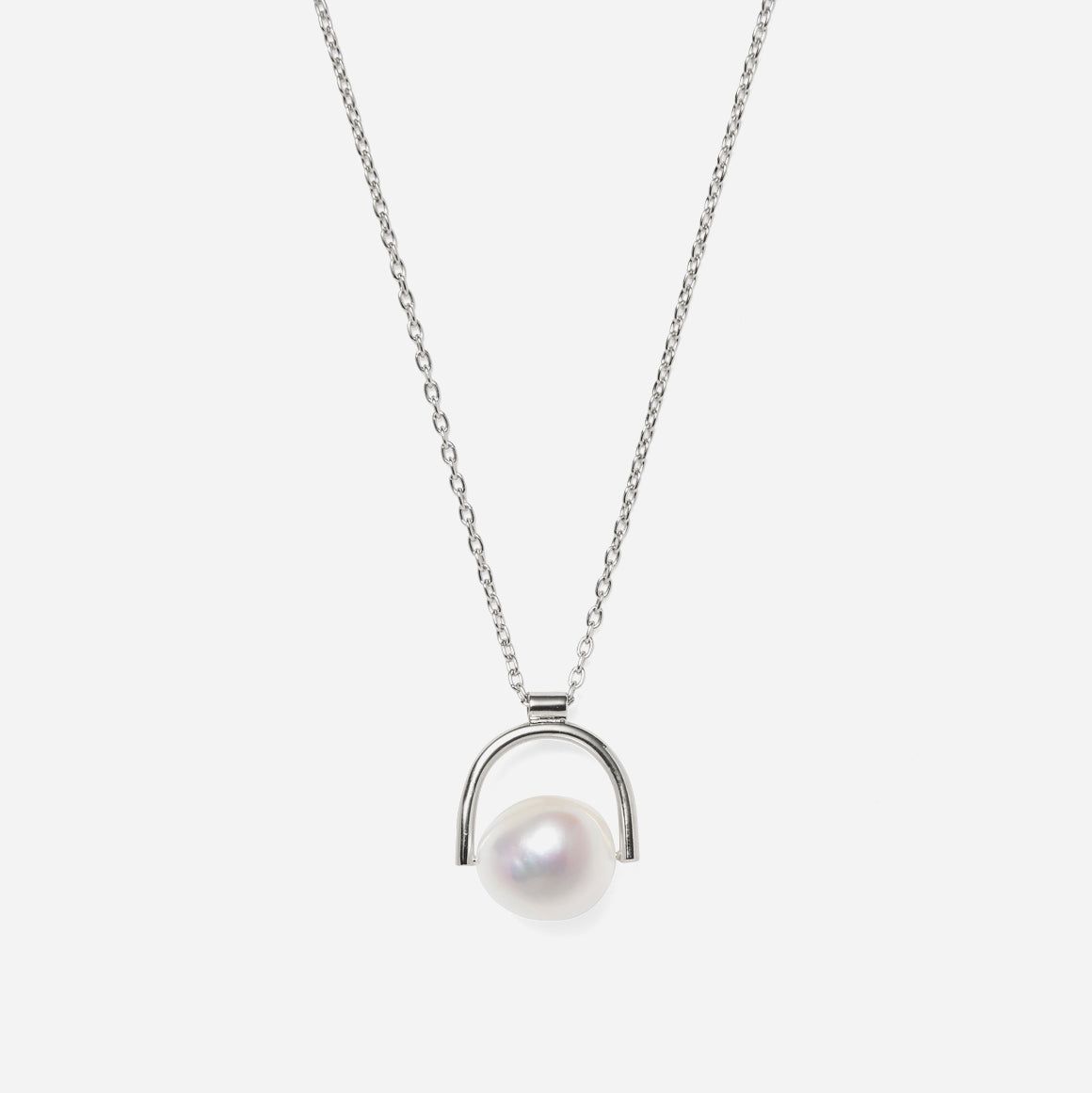 Bail Necklace - Silver
