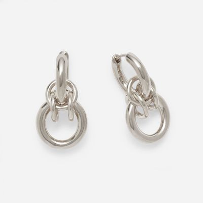 Maille Hoops - Silver