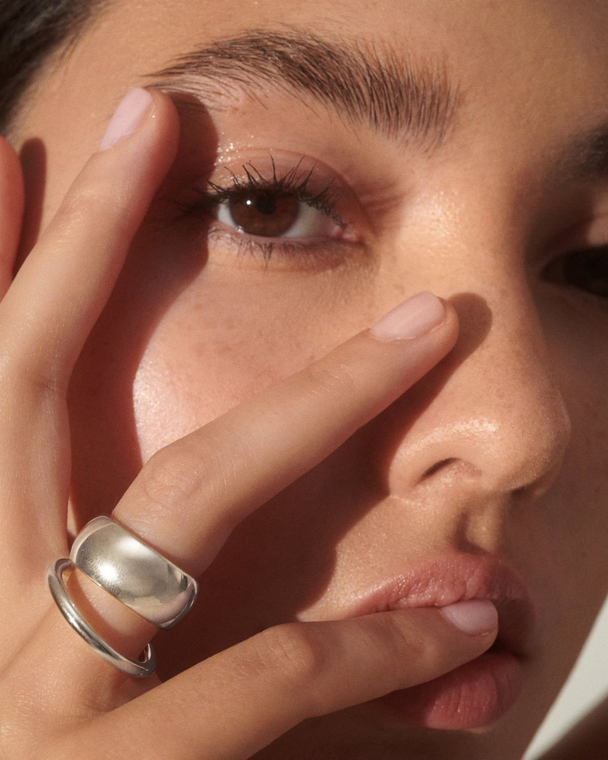 Halo Ring - Silver Size 7