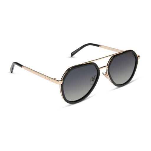 joey black + gold metal