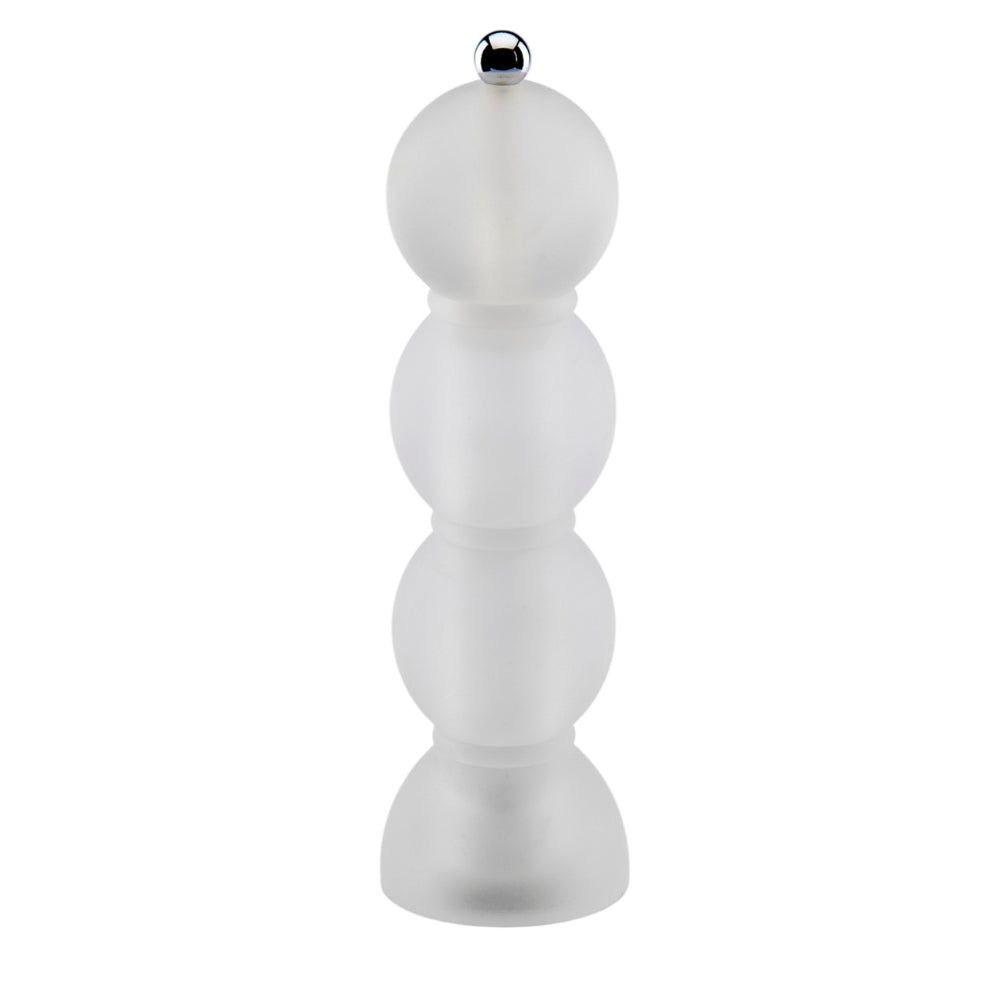 24cm Salt and Pepper Mill Frosty Clear