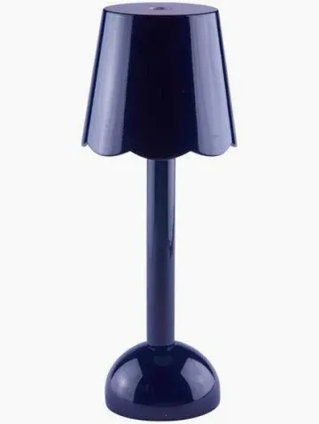 Scallop LED Lamp Navy 28cm