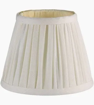 25cm Empire Lampshade White