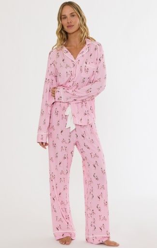 livy pj set pink, Size: S