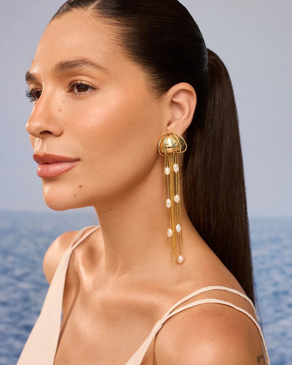 Lúnina Earring Gold