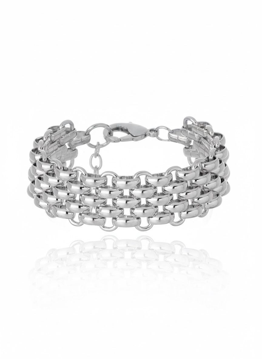 Classic Novaglio Bracelet Rhodium