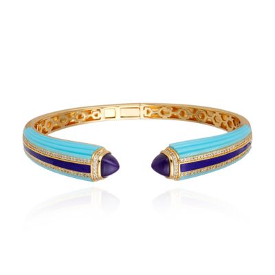 Ayllu Bracelet Turquoise Gold