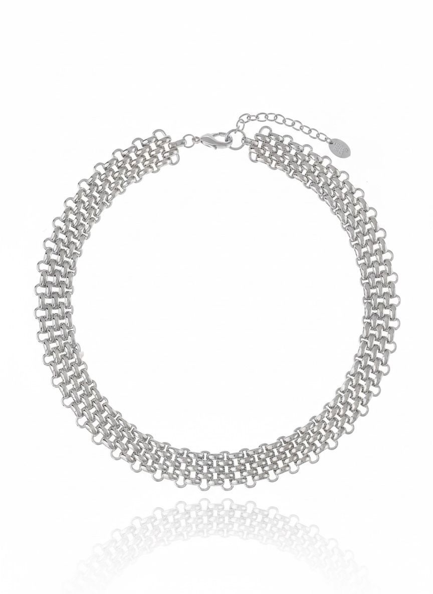 Classic Novaglio Necklace Rhodium