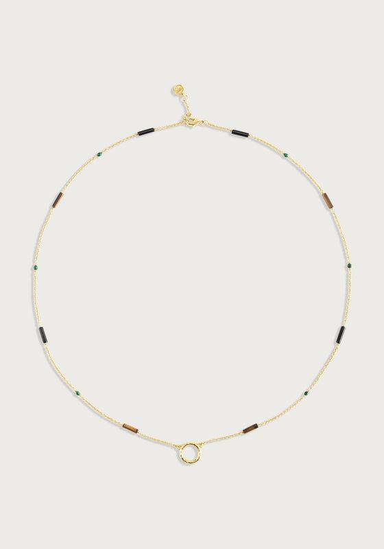 Forza Long Chain Necklace, Multi