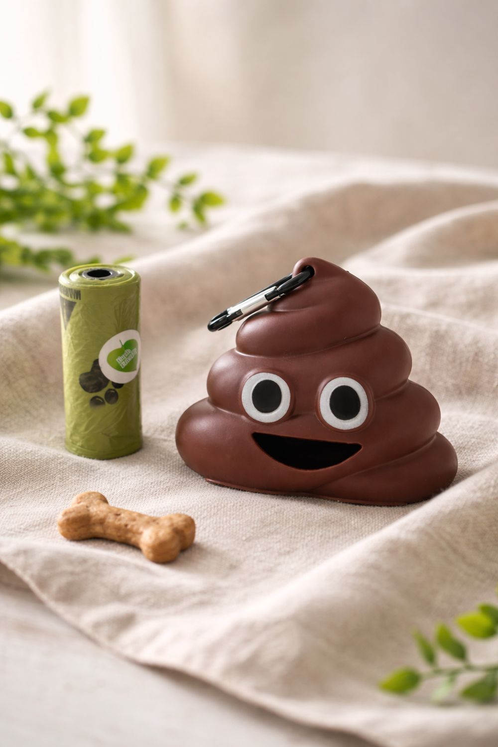 Porta bolsas con mucho rollo