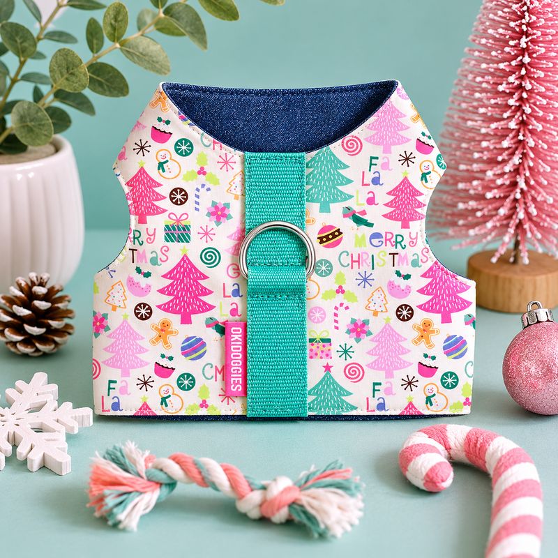 Arnés Chaleco Pink Christmas (Pieza única)