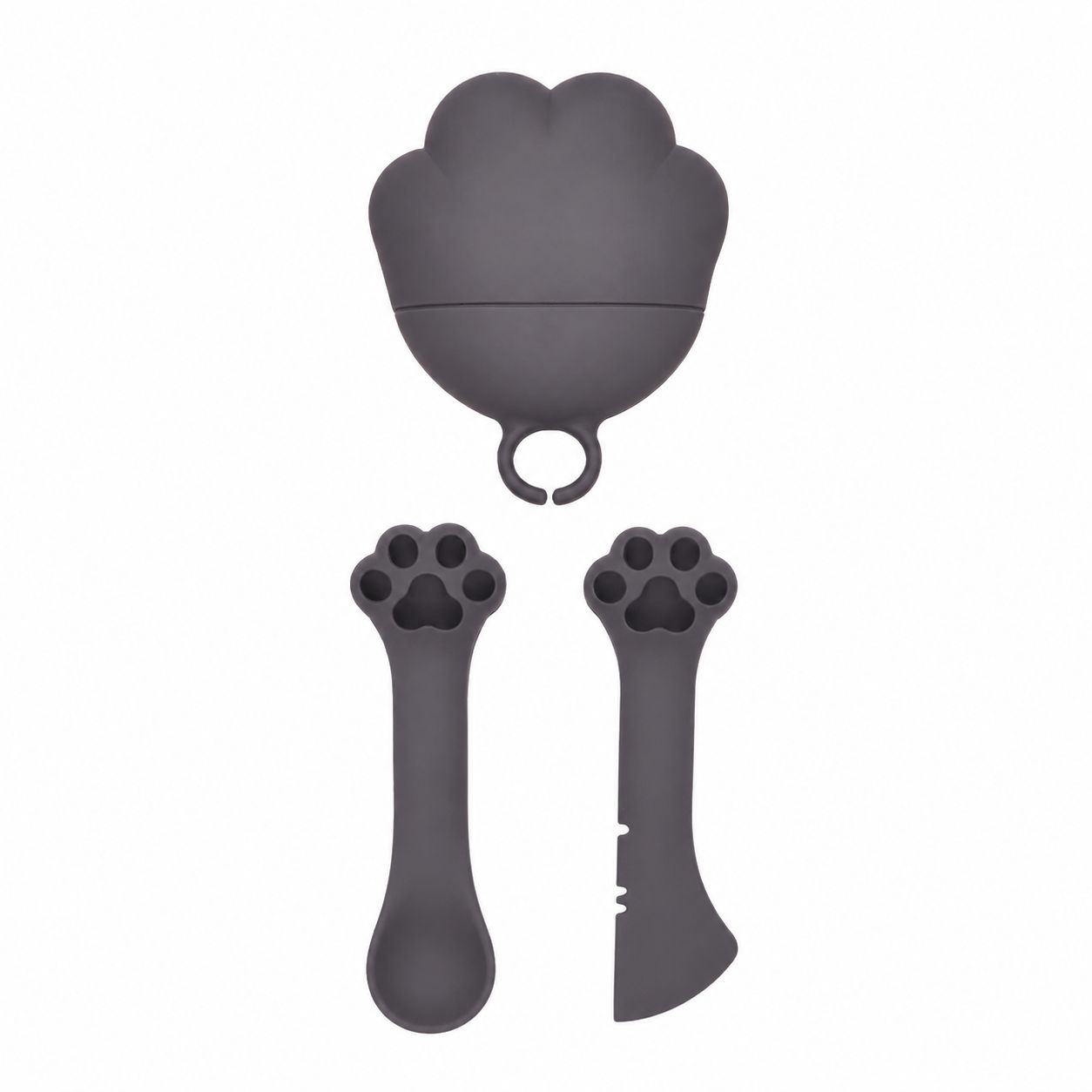Set de Cucharas y Tapa de Silicona para latas