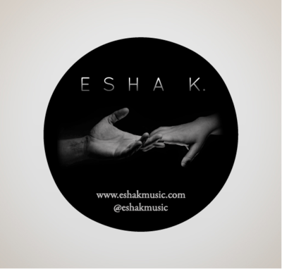 Esha K. Vinyl Sticker