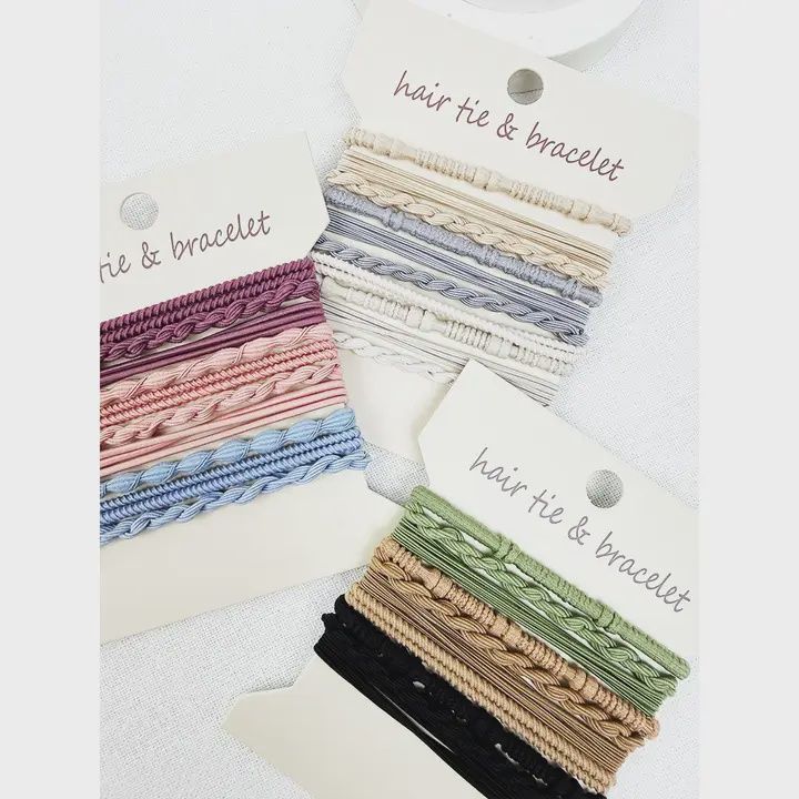 Boho Inspired Hair Tie Bracelets-1